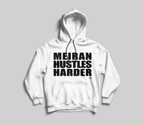 Meiran Tribute Hoodie Front White