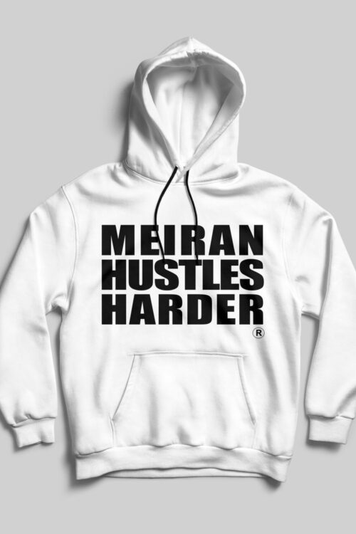 Meiran Tribute Hoodie FRONT white